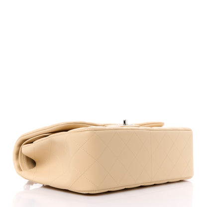 Chanel Lambskin Quilted Jumbo Double Flap Light Beige 4 of 11
