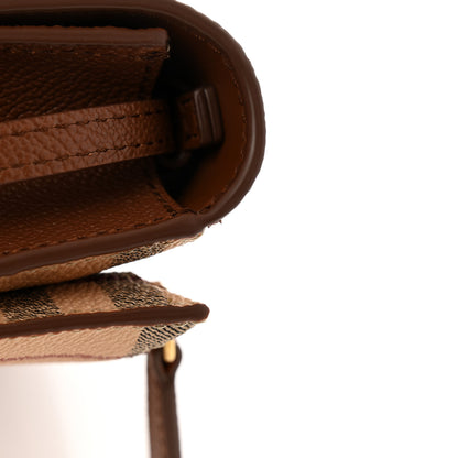 Burberry Haymarket Check Small Loxley Crossbody Bright Toffee 12 of 13