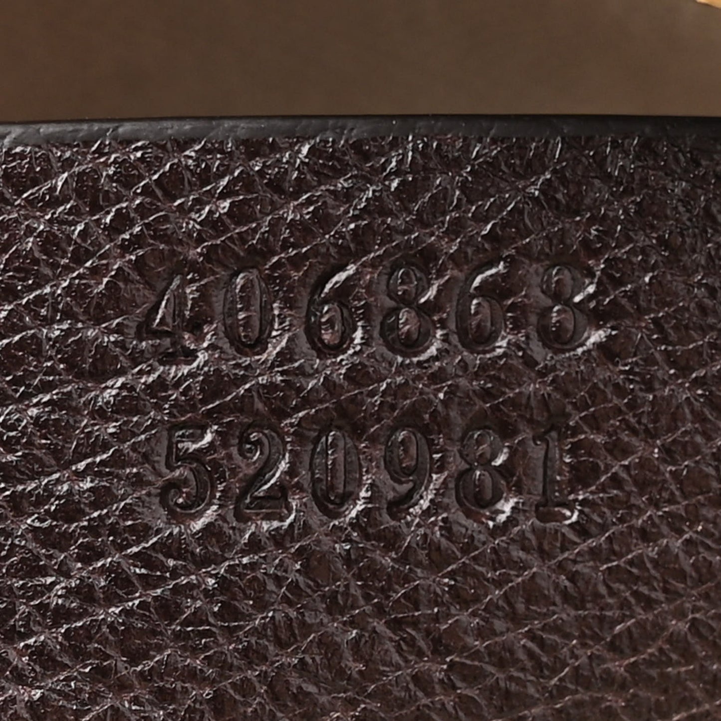 Monogram Vintage Web Medium Webby Bee Boston Dark Brown