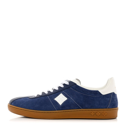 Louis Vuitton Suede Mens Sneakers 9 Blue White 1 of 11