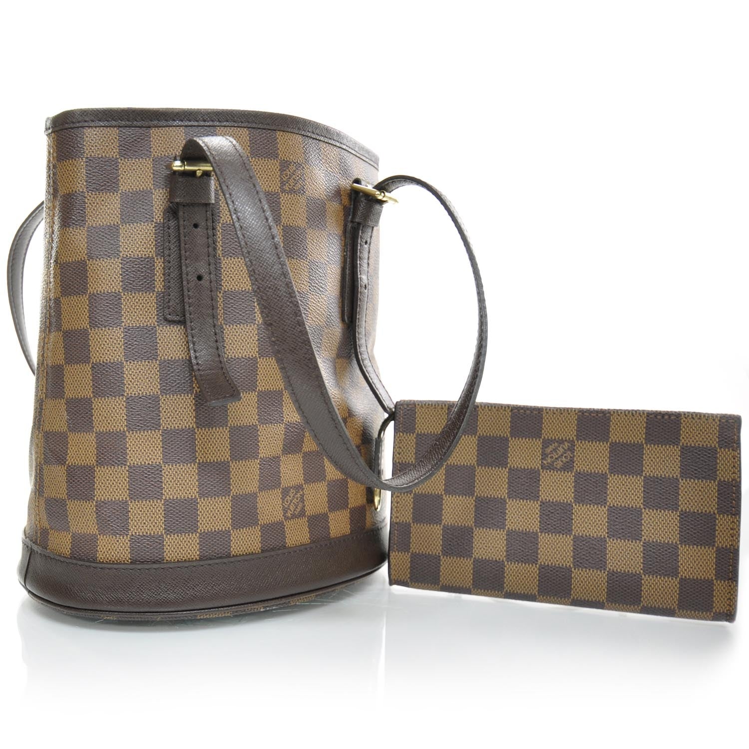 Louis Vuitton Damier Ebene Marais Bucket 23 1 of 8