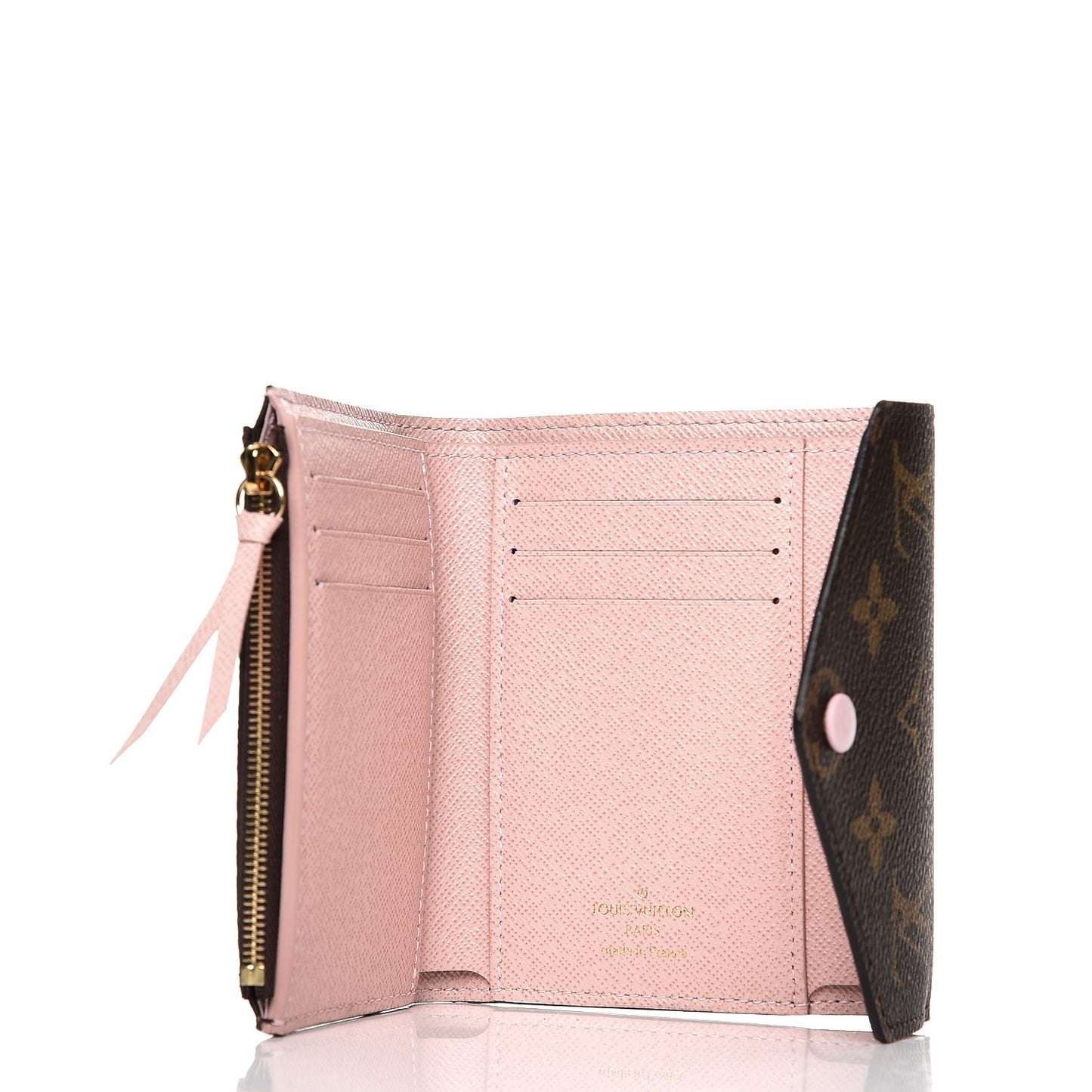 Monogram Victorine Wallet Rose Ballerine