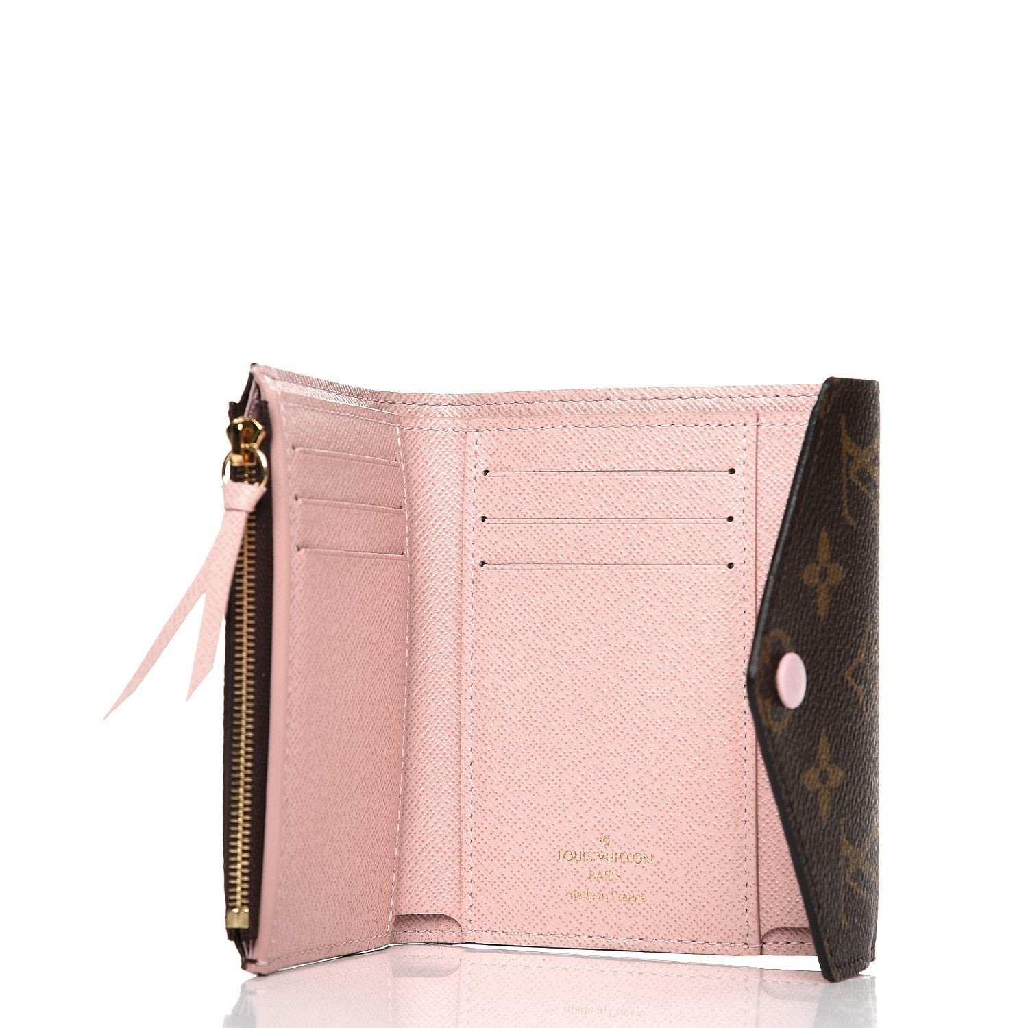 Louis Vuitton Monogram Victorine Wallet Rose Ballerine 6 of 8
