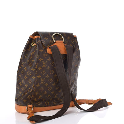 Louis Vuitton Monogram Montsouris GM Backpack 3 of 8