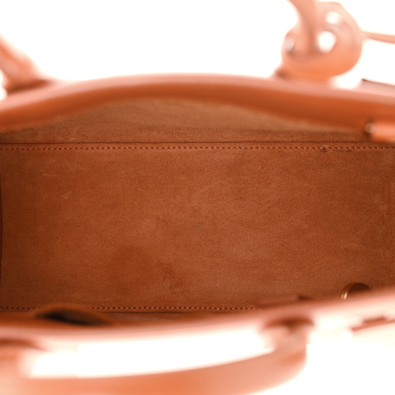 Saint Laurent Calfskin Nano Sac De Jour Orange 5 of 13