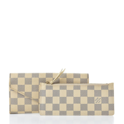 Louis Vuitton Damier Azur Josephine Wallet 3 of 16