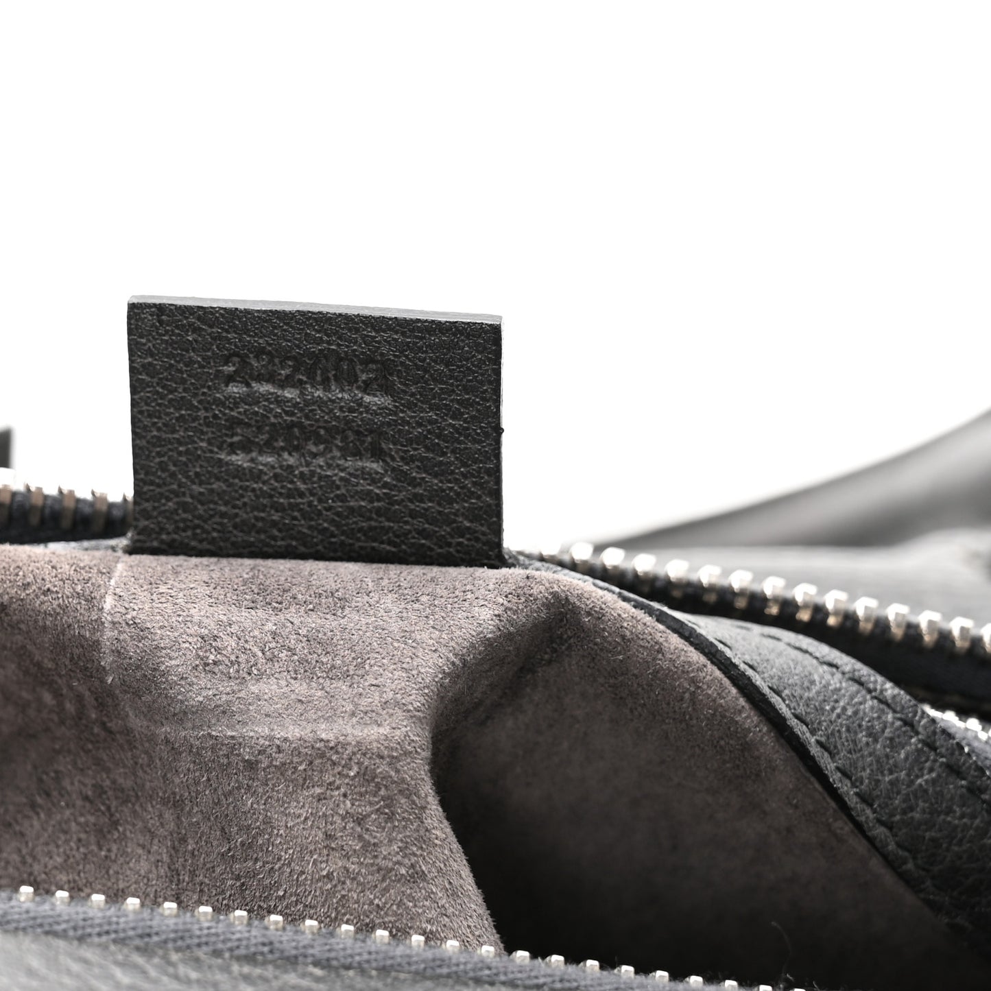 Pebbled Calfskin Carry On Duffle Grey