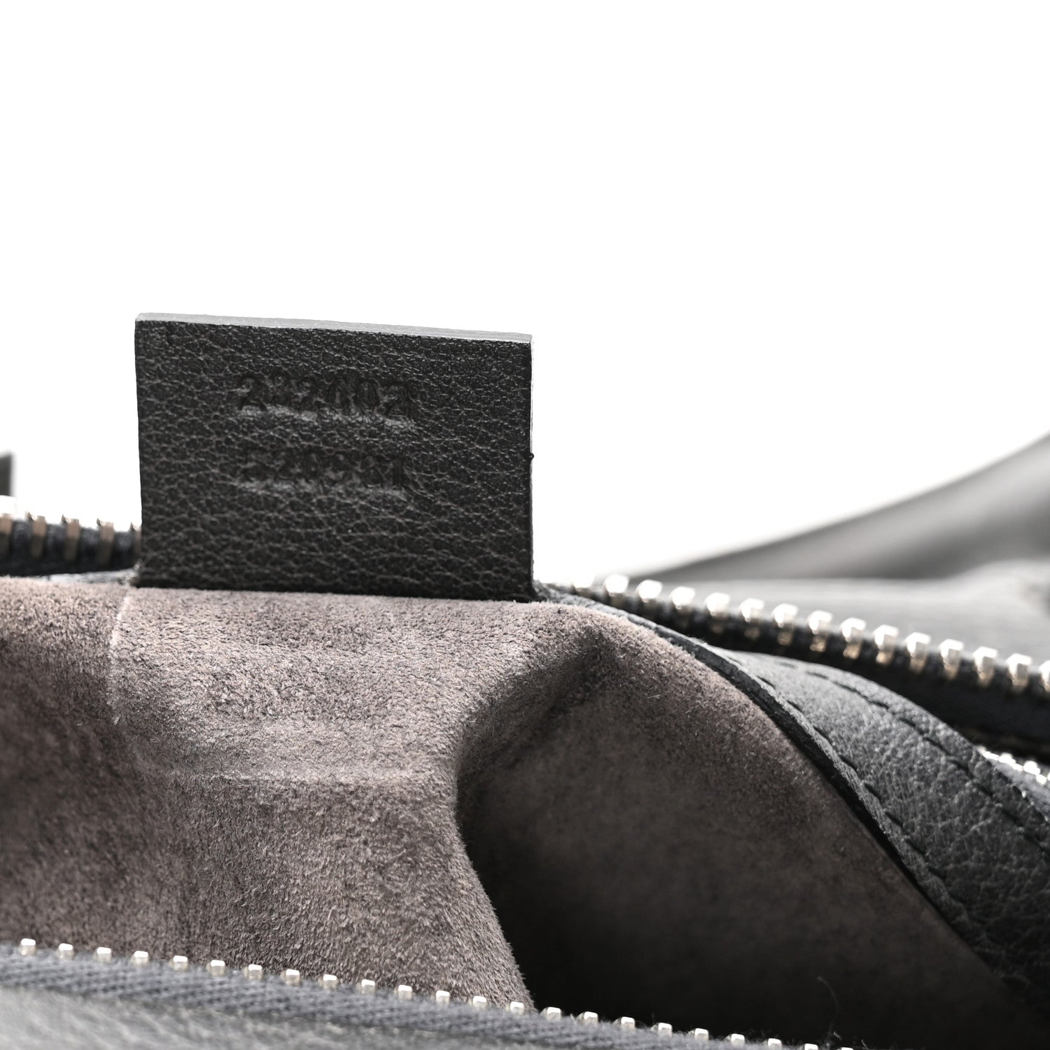 Gucci Pebbled Calfskin Carry On Duffle Grey 7 of 13