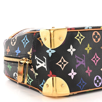 Louis Vuitton Monogram Multicolor Trouville Black 9 of 10