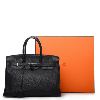 Hermes Togo Birkin 35 Black 13 of 13