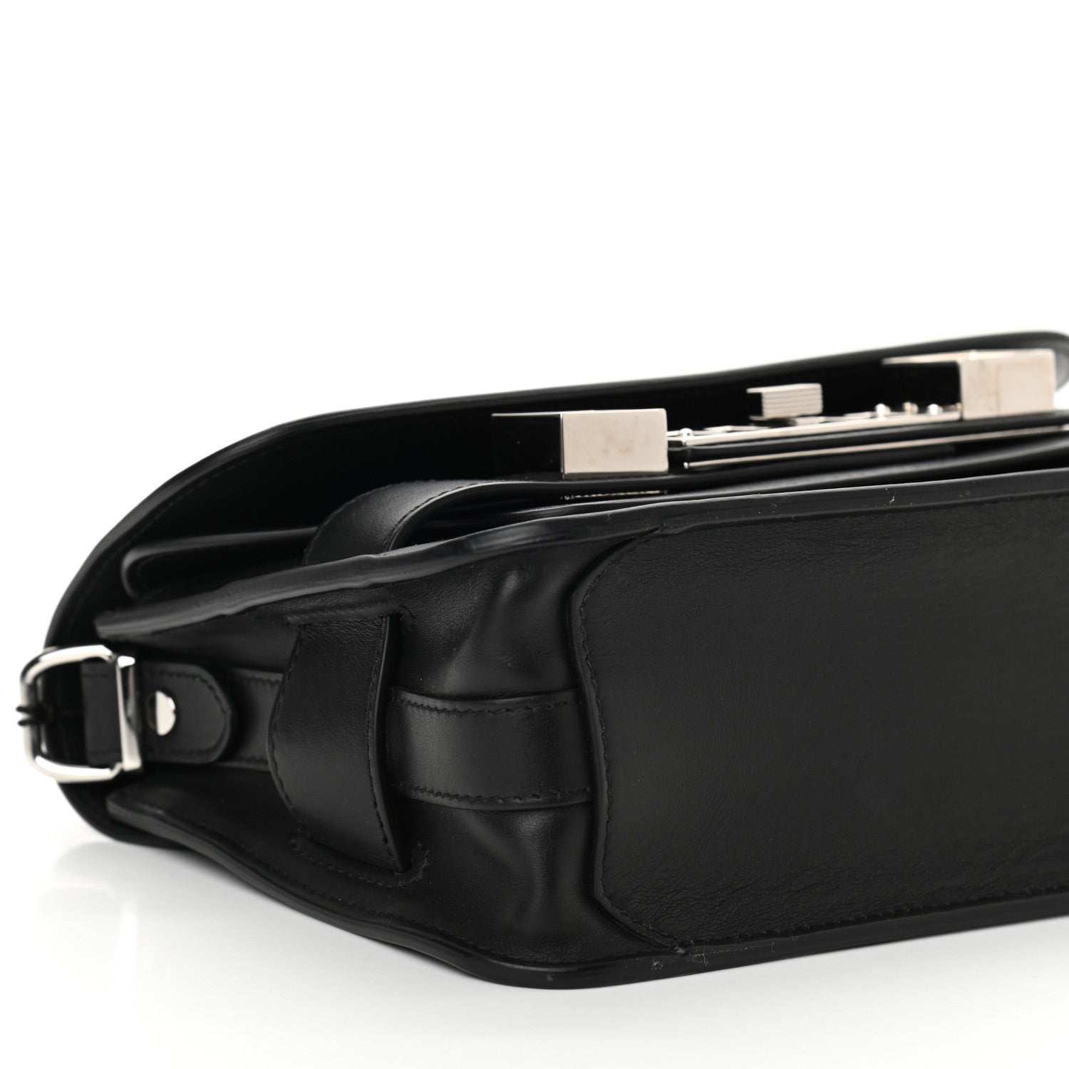 Proenza Schouler Smooth Calfskin Mini PS11 Classic Shoulder Bag Black 9 of 10