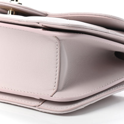 Chanel Calfskin Quilted Small Top Handle Flap Light Pink 8 of 8