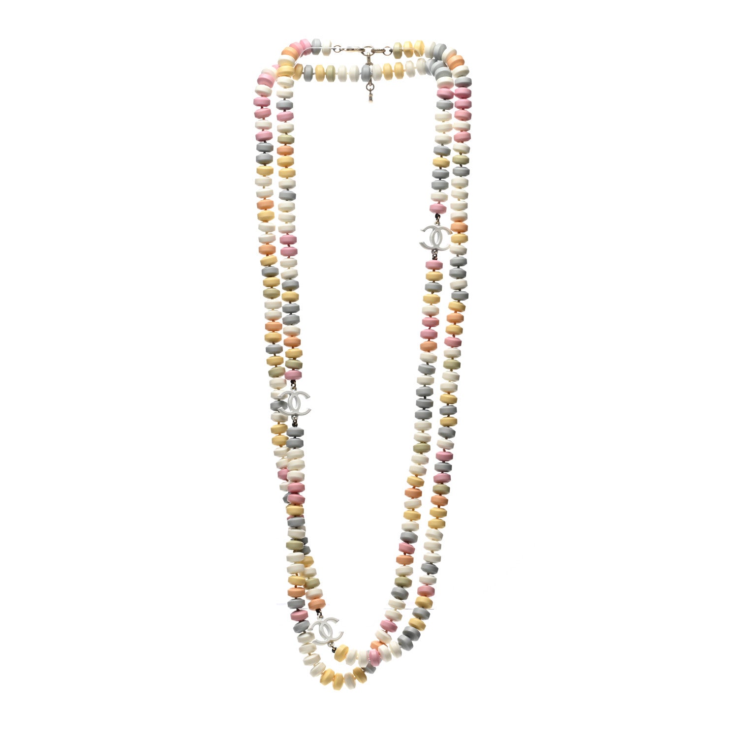 Chanel Candy CC Double Strand Necklace Multicolor 3 of 6