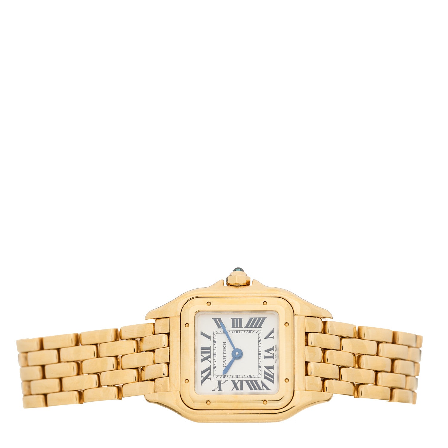Cartier 18K Yellow Gold 22mm Panthere Quartz Watch 2 of 5