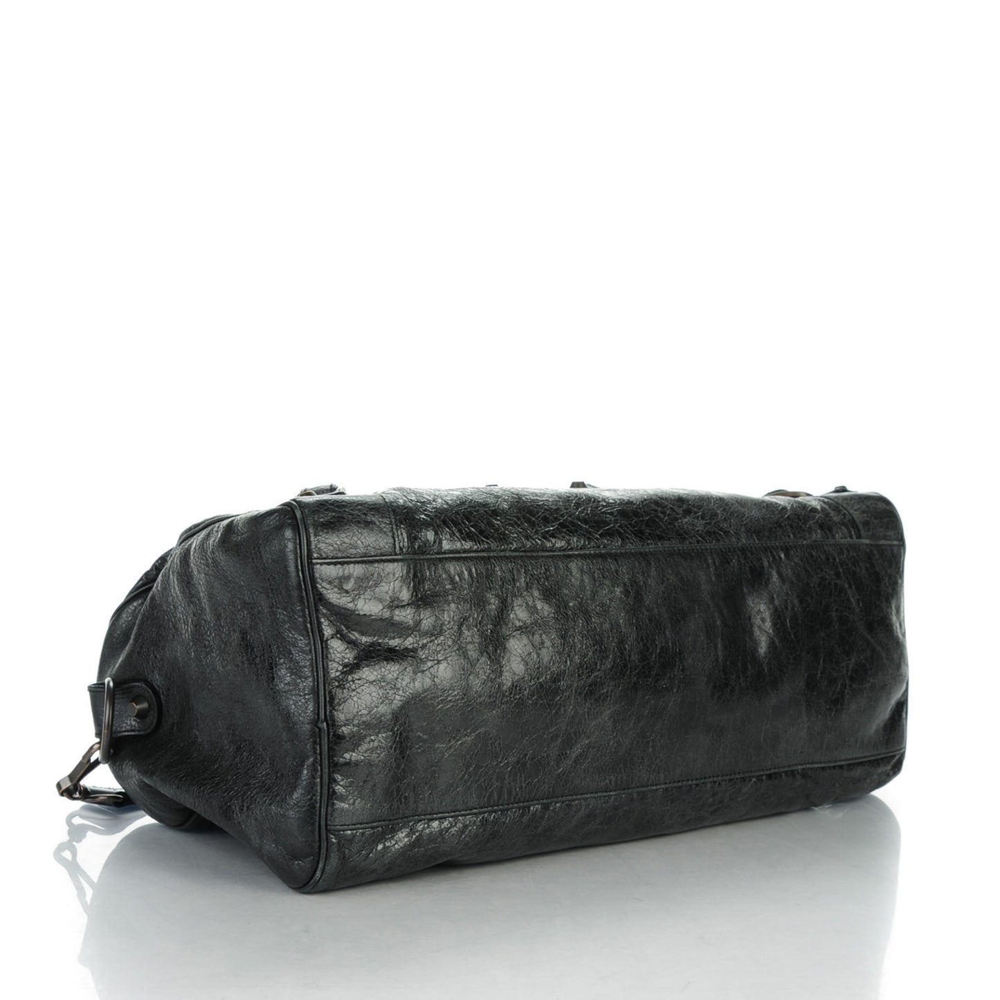Agneau Classic Hardware Twiggy Black