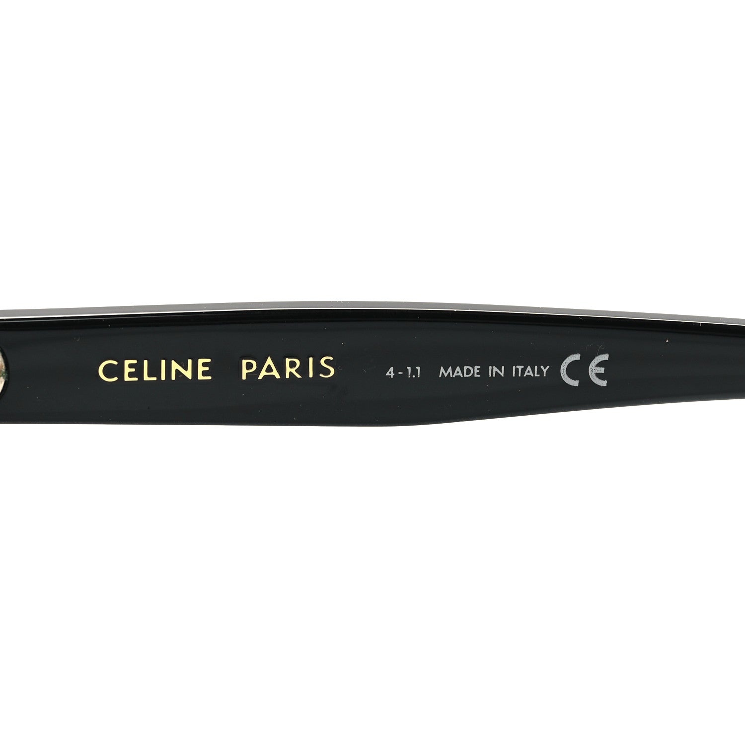 Celine Acetate Cat Eye Sunglasses CL40187I Black 5 of 9
