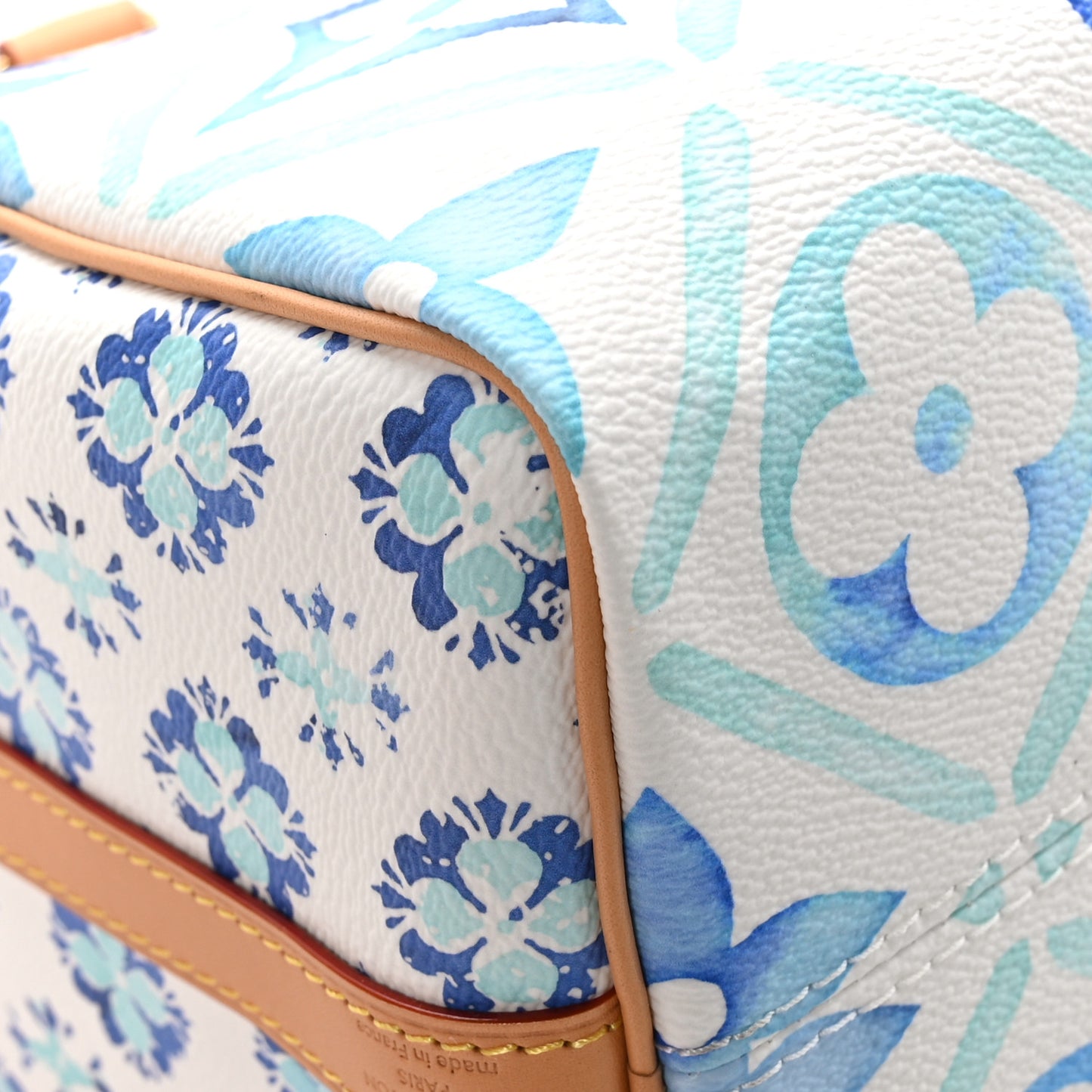 Monogram Tiles By The Pool Speedy Bandouliere 25 Lagoon Blue