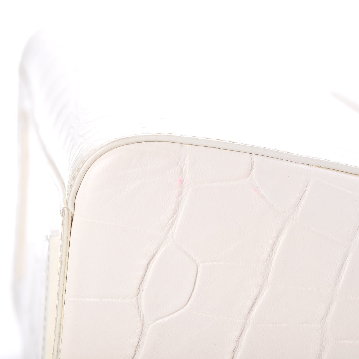 Givenchy Calfskin Crocodile Embossed Small Antigona White 26 of 26