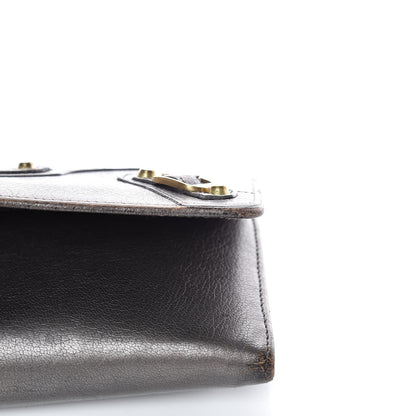 Balenciaga Agneau Classic Gold Hardware Money Wallet Bronze 9 of 24