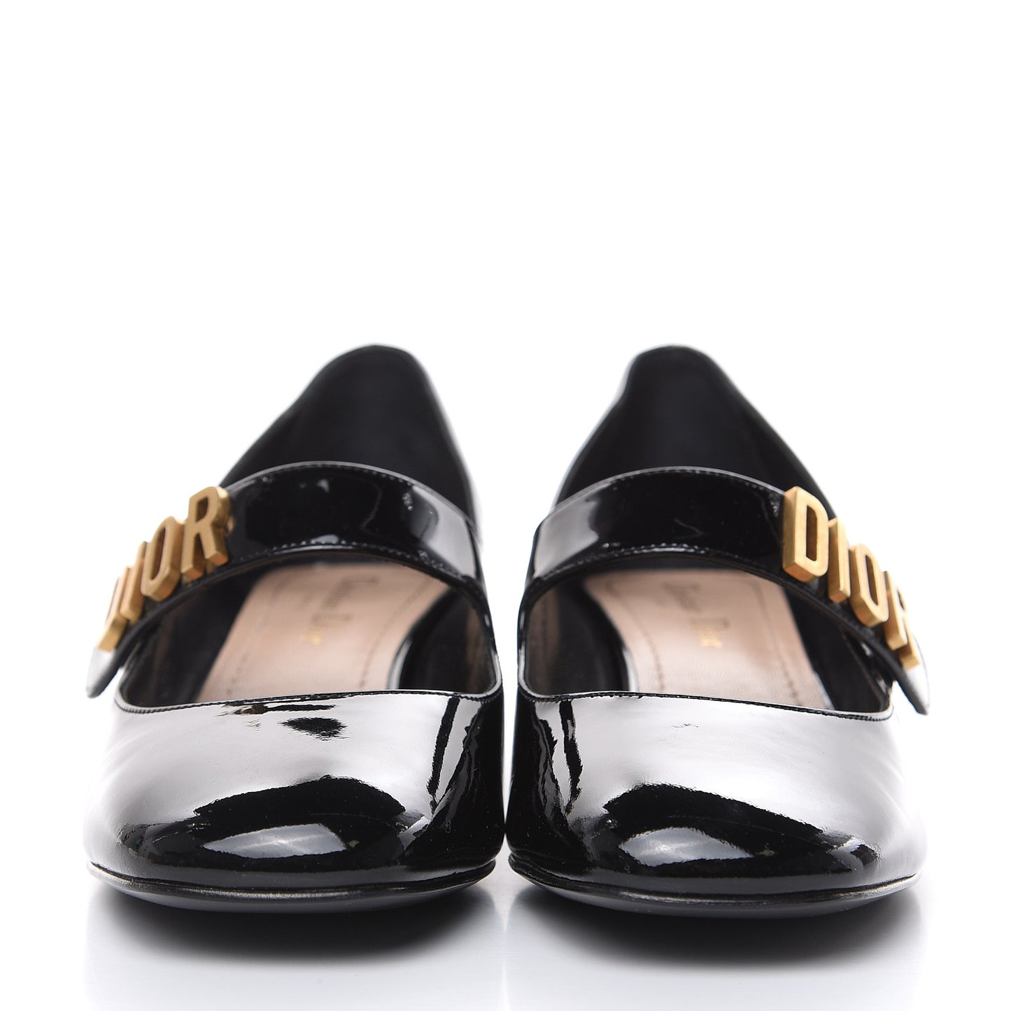 Patent Baby-D Ballet Pumps 39.5 Black