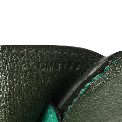 Hermes Togo Verso Birkin 30 Vert Vertigo Vert Fonce 7 of 11