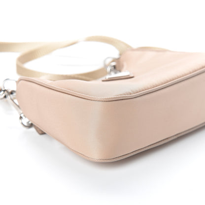 Prada Tessuto Nylon Saffiano Mini Re-Edition 2000 Shoulder Bag Cammeo 7 of 9