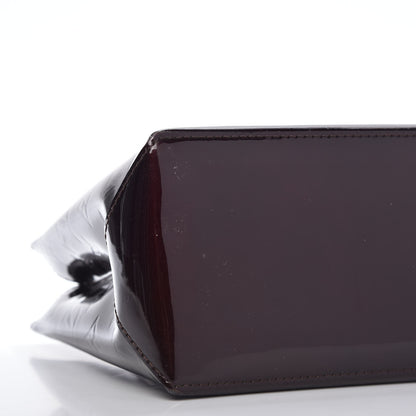 Louis Vuitton Vernis Wilshire PM Amarante 6 of 9