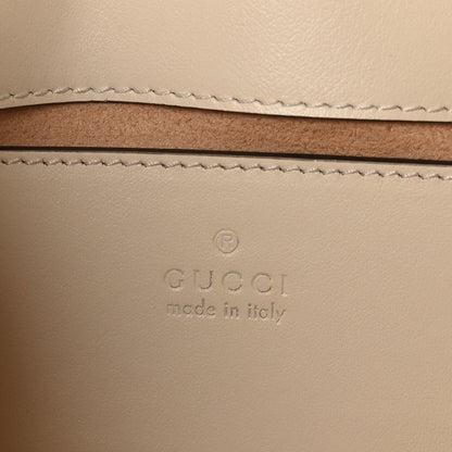 Gucci Calfskin Matelasse Mini GG Marmont Shoulder Bag White 6 of 10