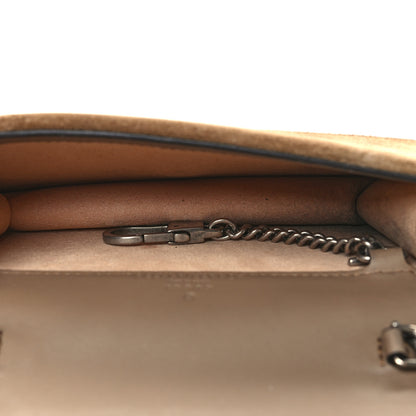 Gucci GG Supreme Monogram Super Mini Dionysus Shoulder Bag Taupe 5 of 10