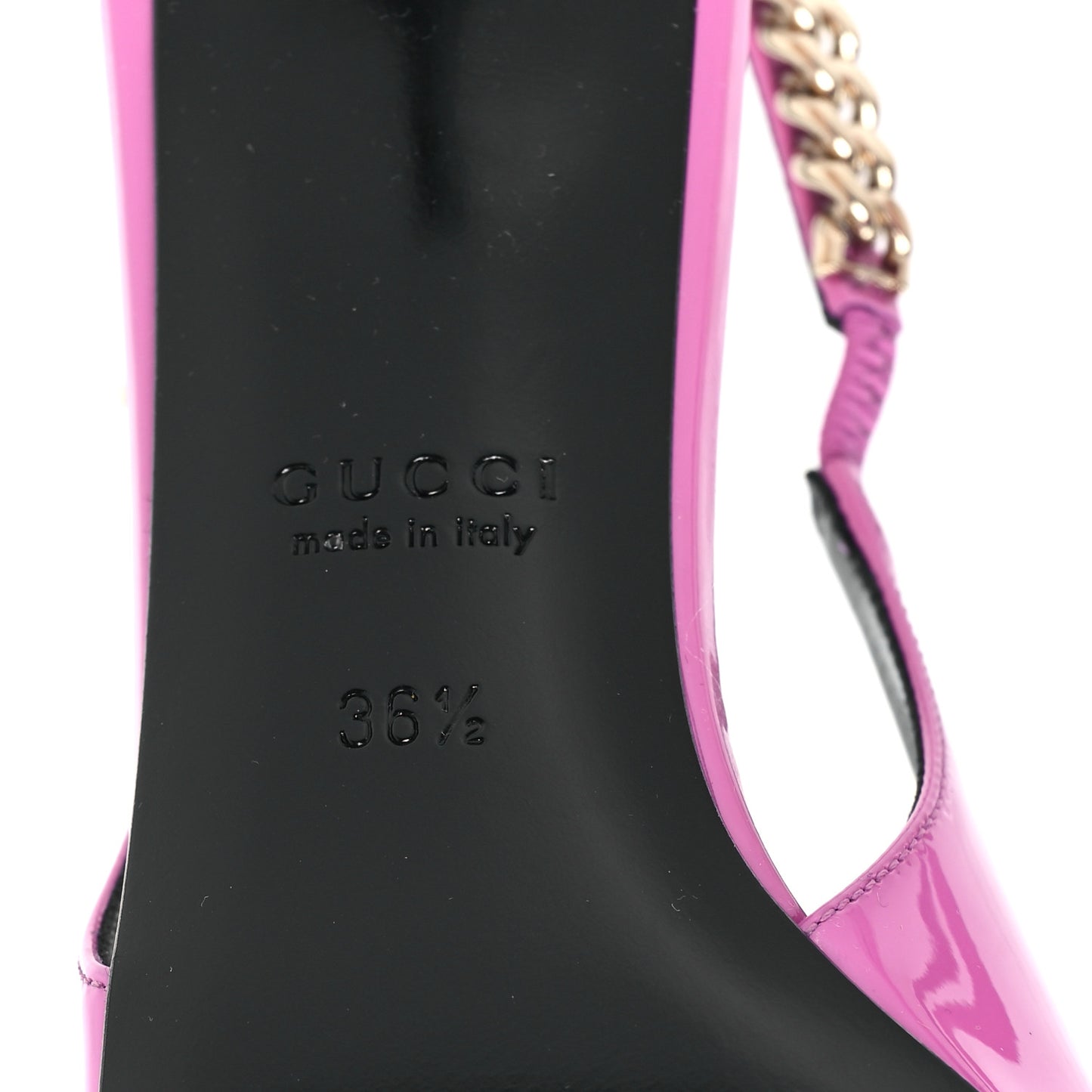 Patent Signoria 35mm Slingback Pumps 36.5 Libre Pink
