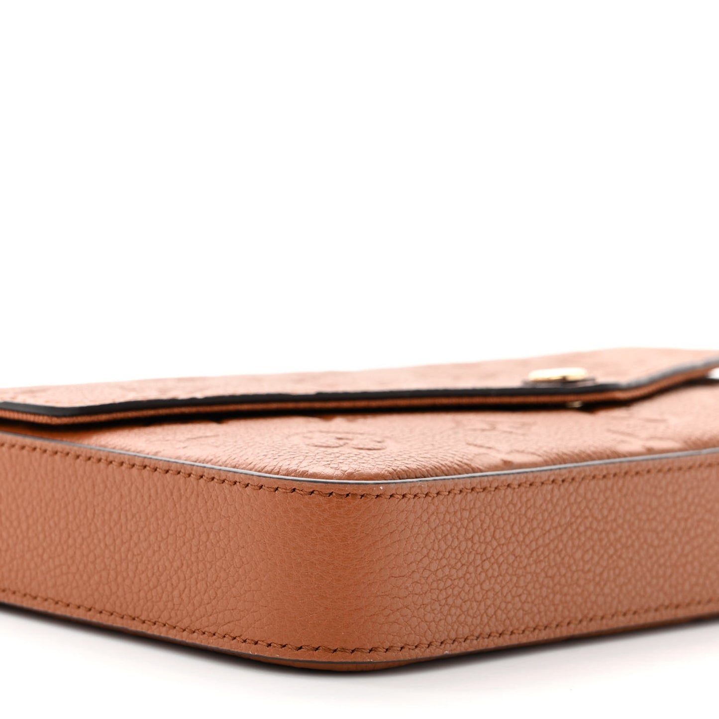 Empreinte Pochette Felicie Chain Wallet Cognac