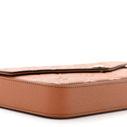 Louis Vuitton Empreinte Pochette Felicie Chain Wallet Cognac 9 of 11