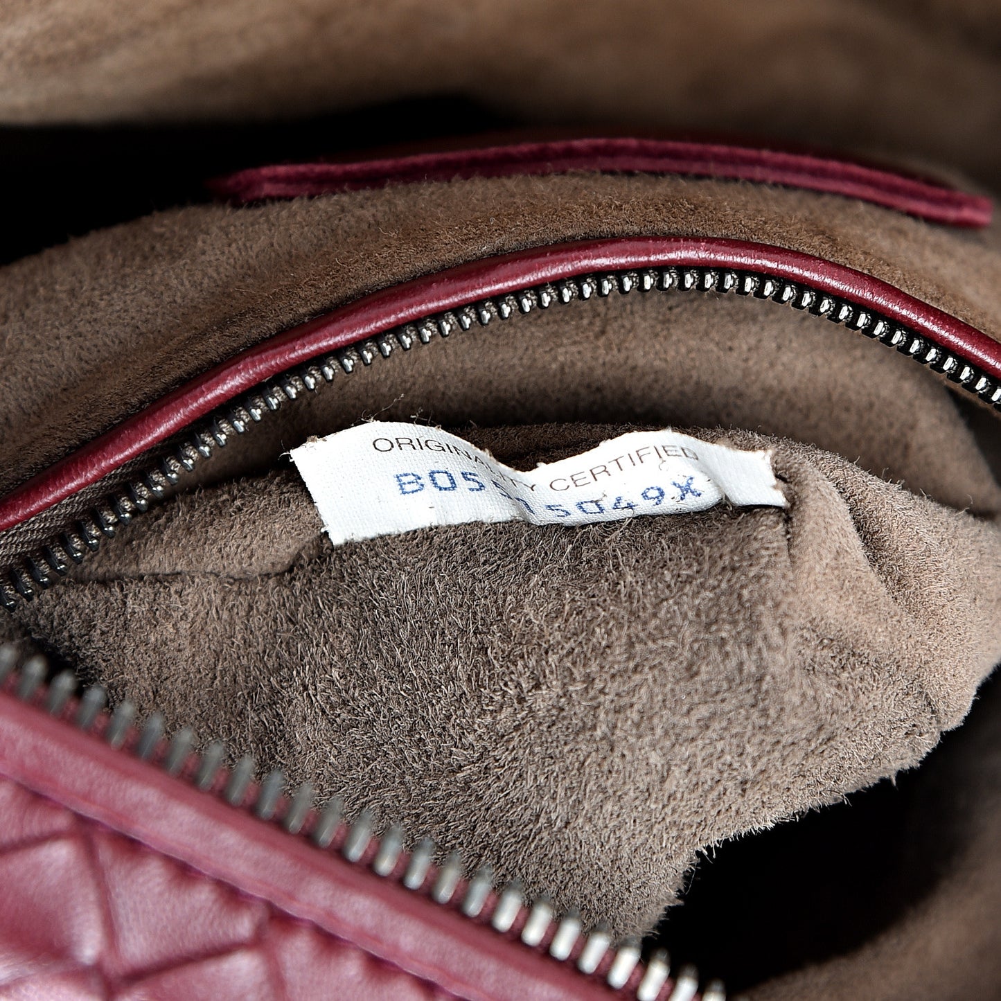 Nappa Intrecciato Nodini Bag Eclipse