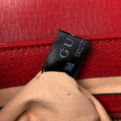Gucci GG Supreme Monogram Small Queen Margaret Top Handle Bag Red 8 of 12