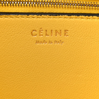 Celine Suede Calfskin Pony Hair Medium Tri-Color Diamond Shoulder Bag Multi 6 of 12