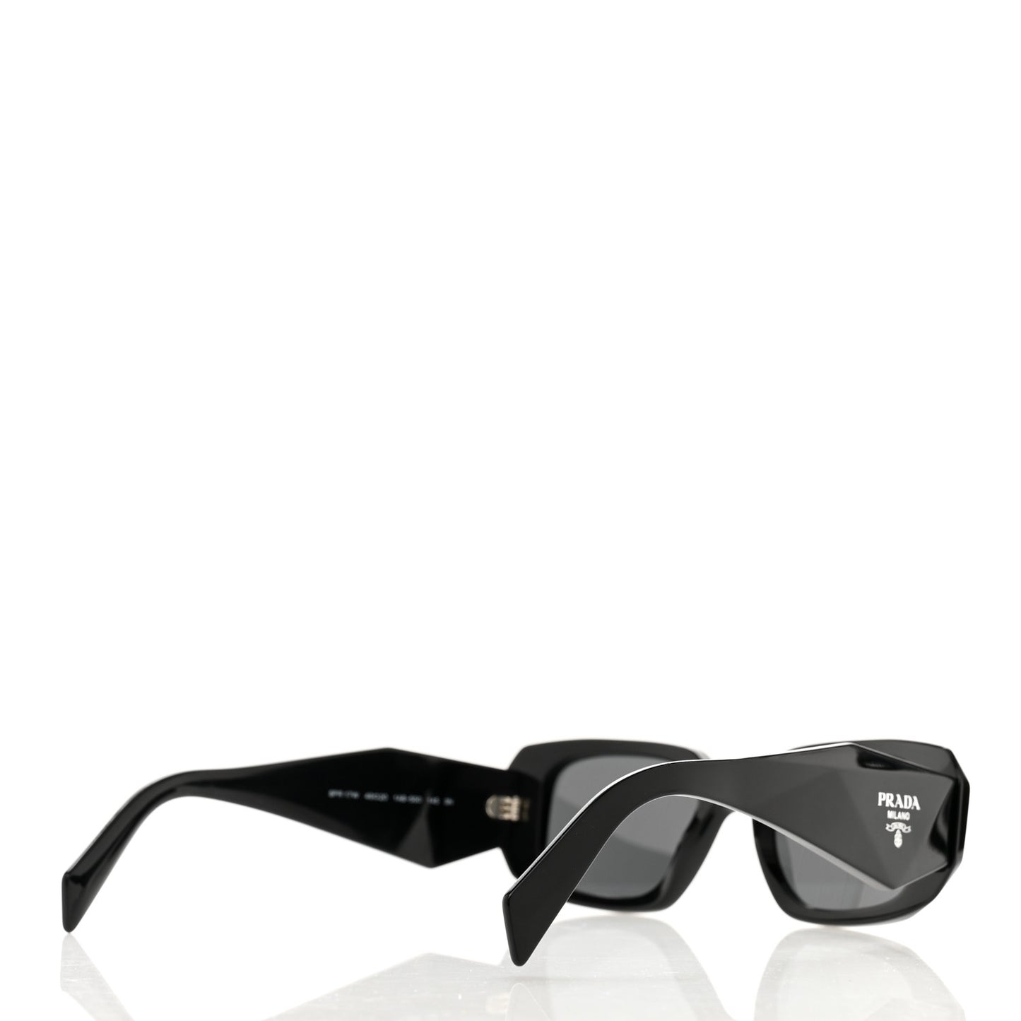 Acetate Symbole Sunglasses SPR 17W Black