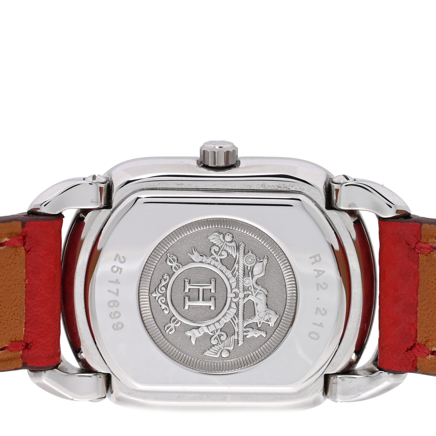 Stainless Steel Epsom 20mm Rallye Quartz Watch Rouge