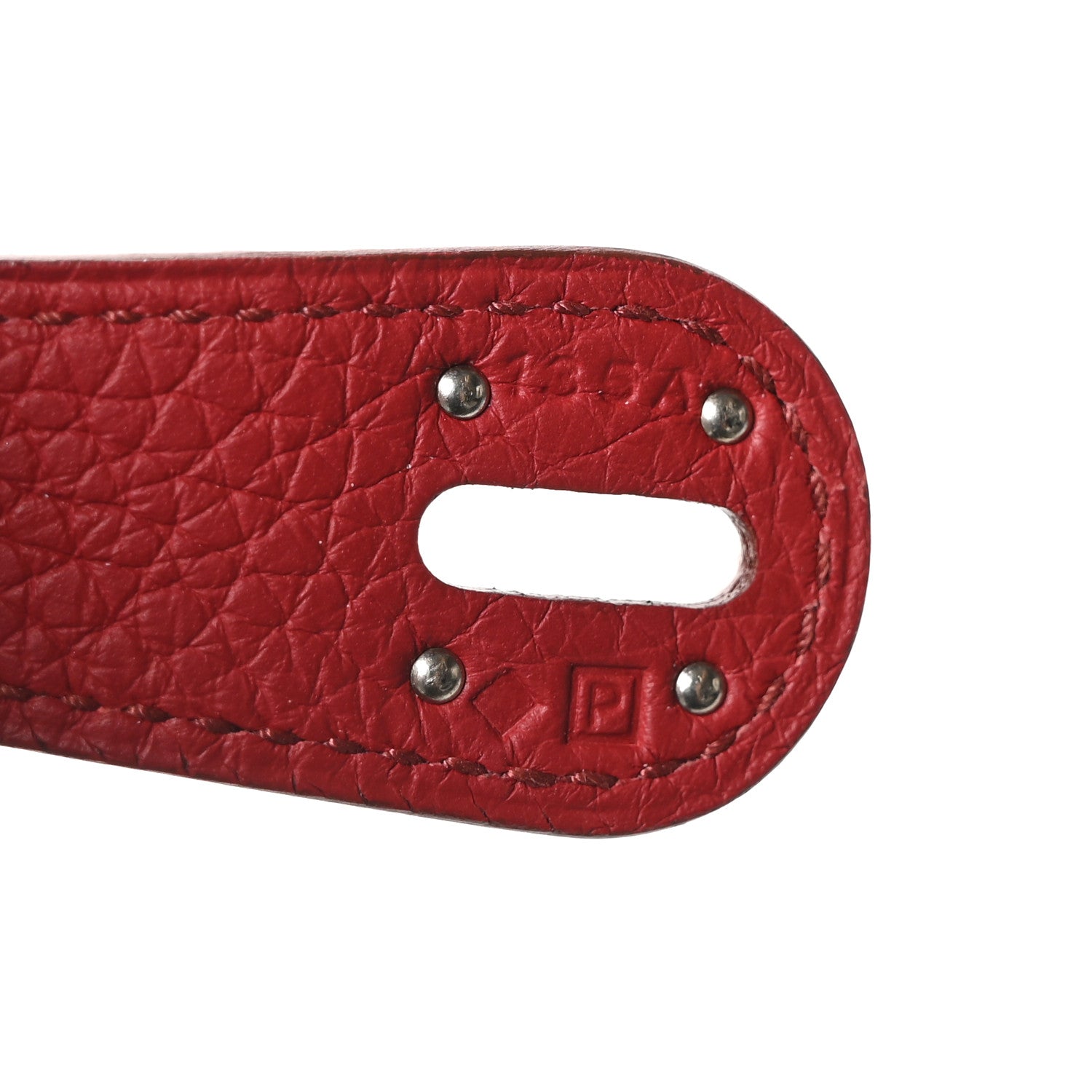 Hermes Taurillon Clemence Lindy 30 Rouge Garance 7 of 11