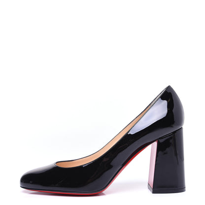 Christian Louboutin Patent Baobab 85 Pumps 38.5 Black 1 of 11