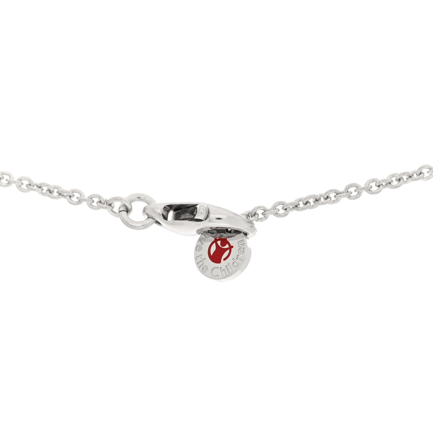 Sterling Silver Save The Children Pendant Necklace
