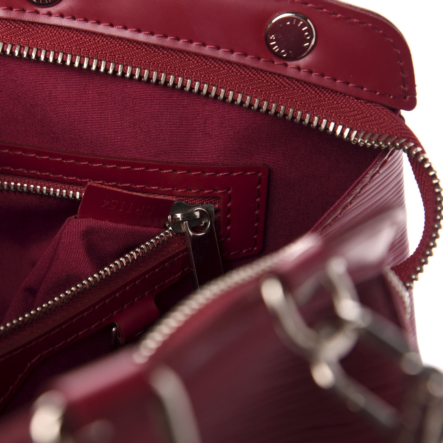 Louis Vuitton Epi Brea MM Fuchsia 7 of 13