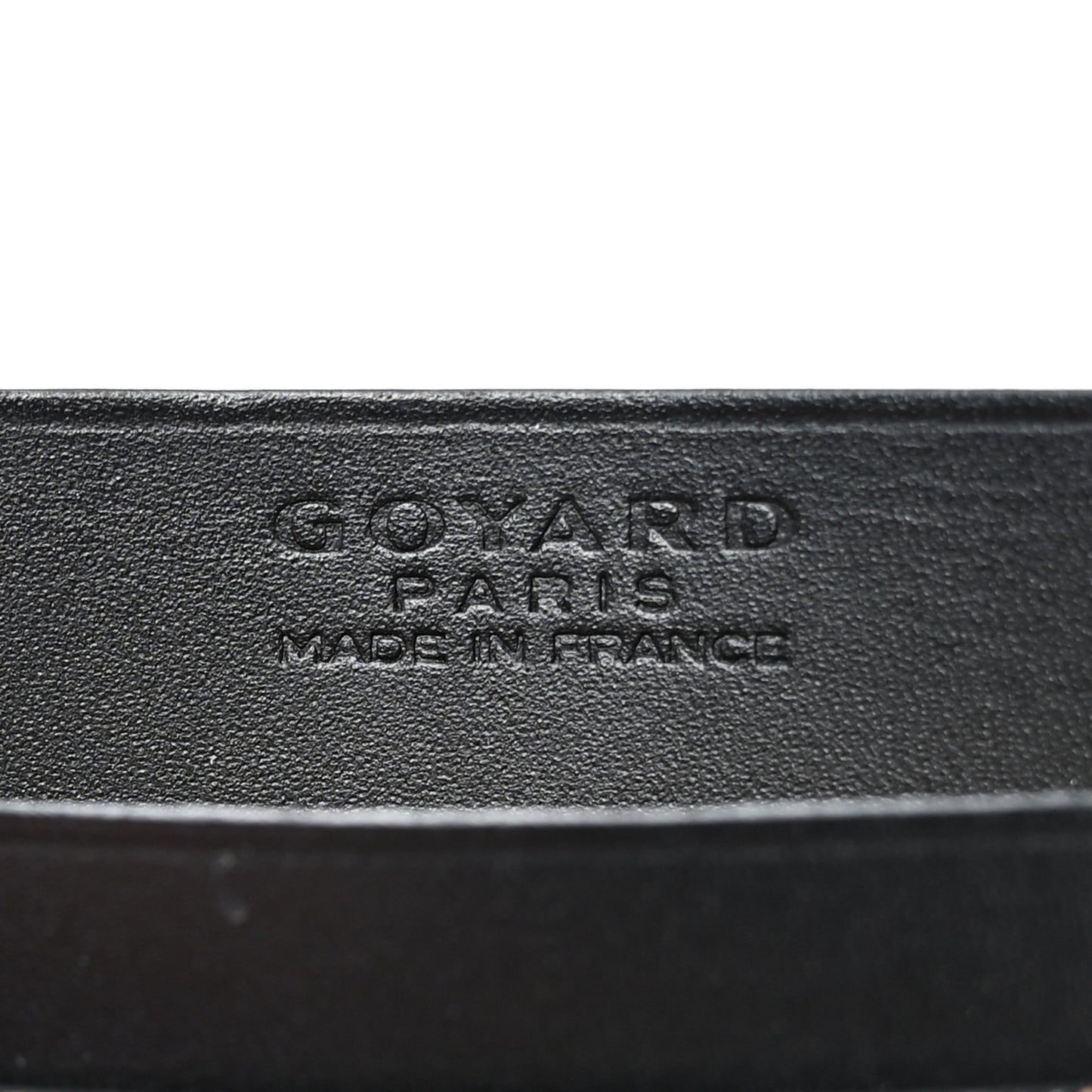 Goyardine Saint Sulpice Card Holder Black