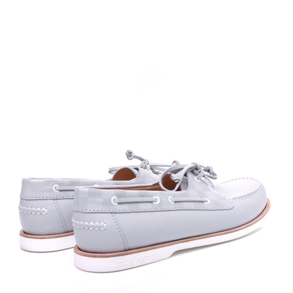 Louis Vuitton Damier Infini Mens Marina Bay Boat Shoes 11 Gris 2 of 12