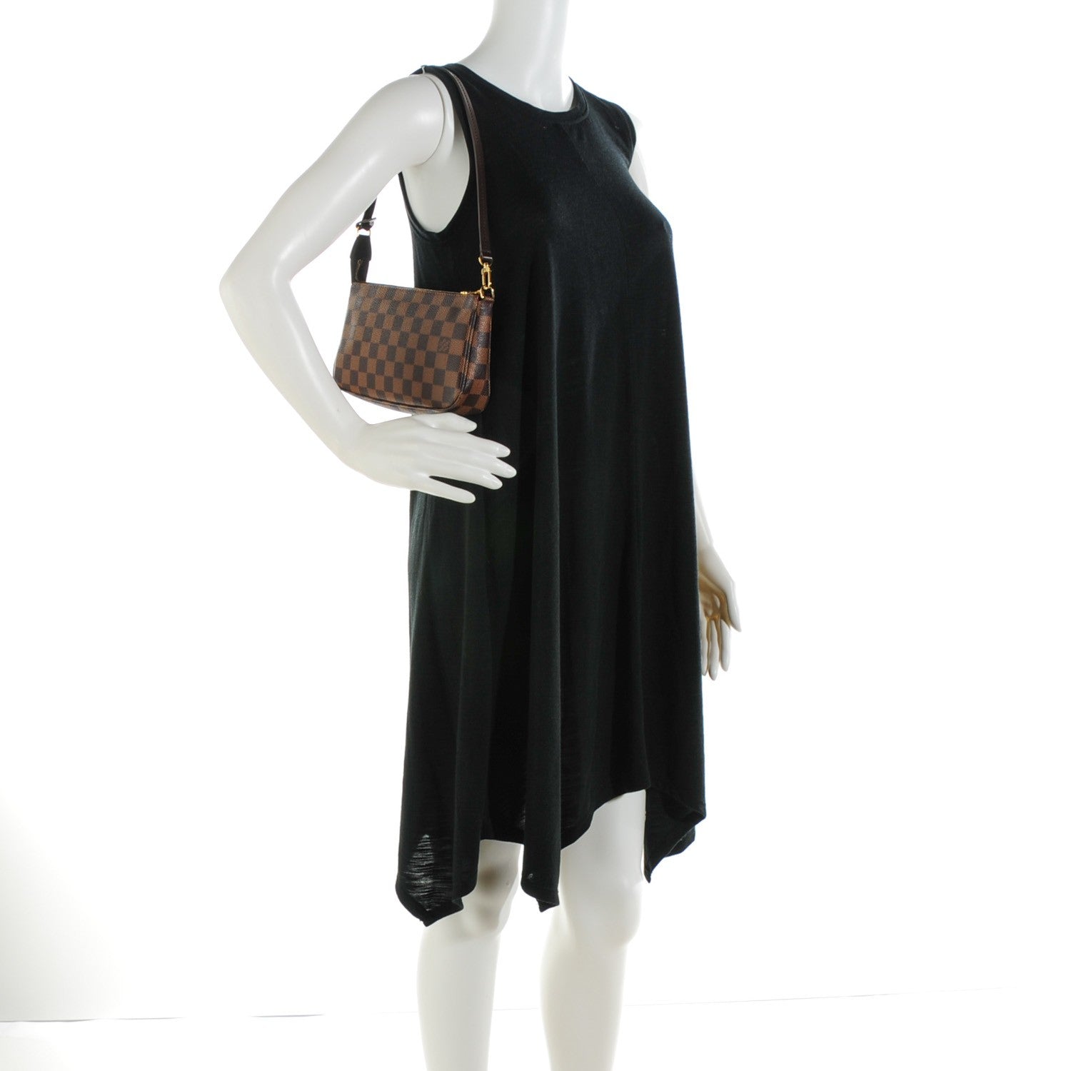 Louis Vuitton Damier Ebene Pochette Accessories NM 2 of 8