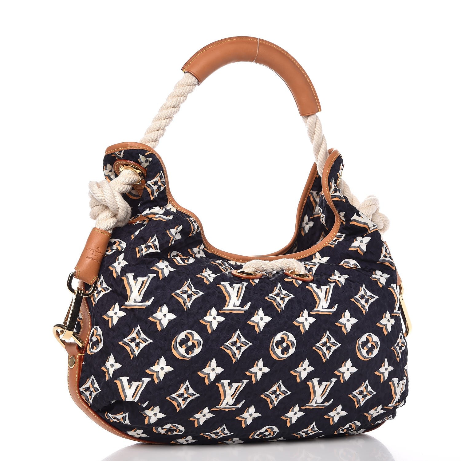 Louis Vuitton Canvas Monogram Cruise Bulles MM Navy 3 of 8