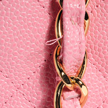 Chanel Caviar Petit Shopping Tote PST Pink 6 of 9