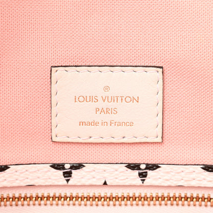 Louis Vuitton Monogram Giant Neverfull MM Rouge 7 of 12