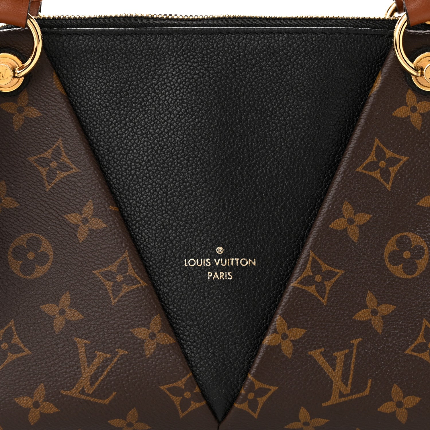 Louis Vuitton Monogram V Tote BB Black 7 of 9