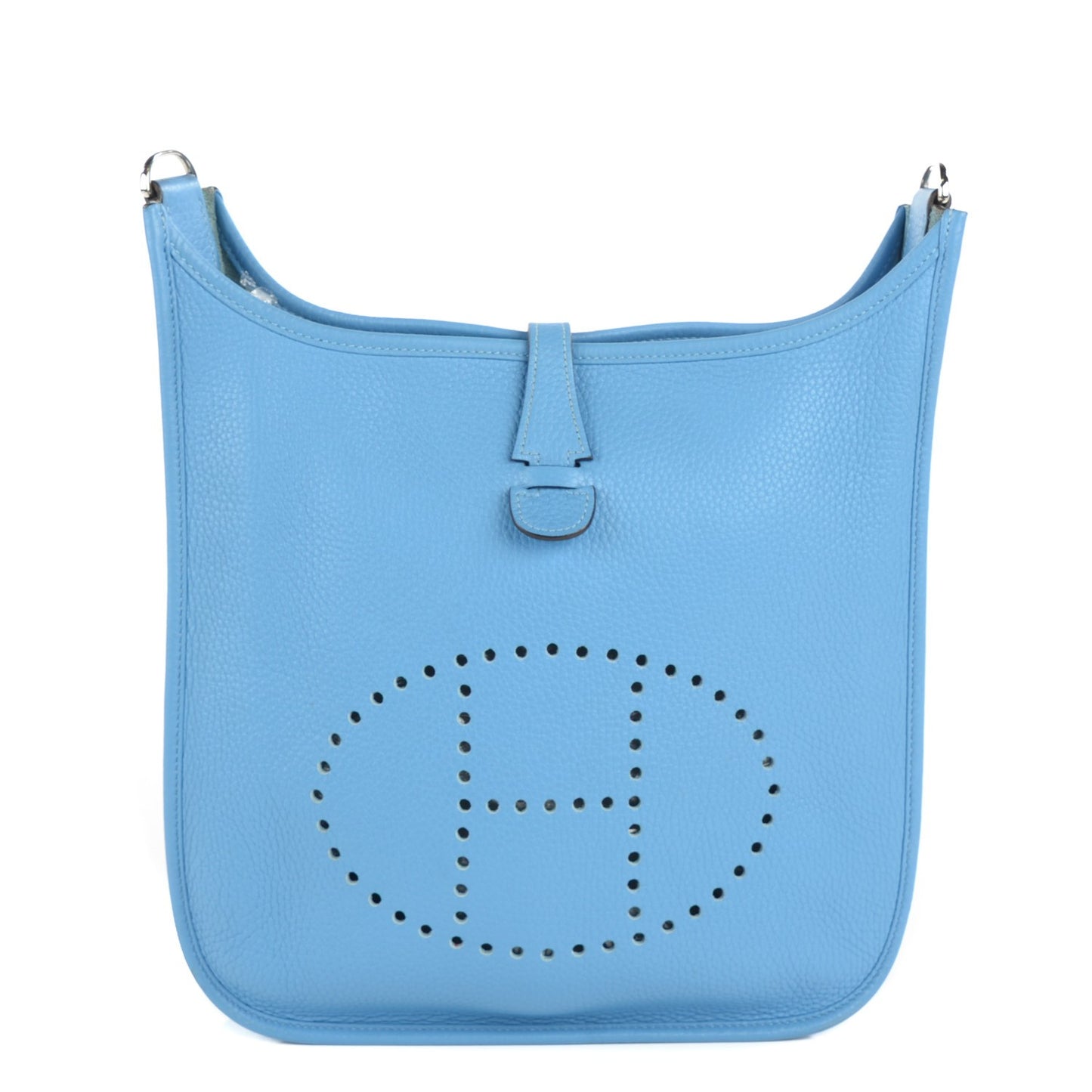 Taurillon Clemence Amazone Evelyne III PM Bleu Paradis Bleu Saphir
