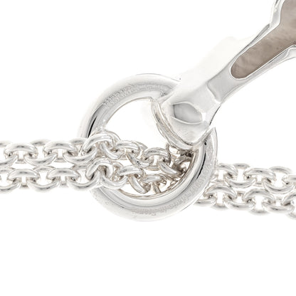 Hermes Sterling Silver GM Galop Long Lariat Necklace 5 of 6